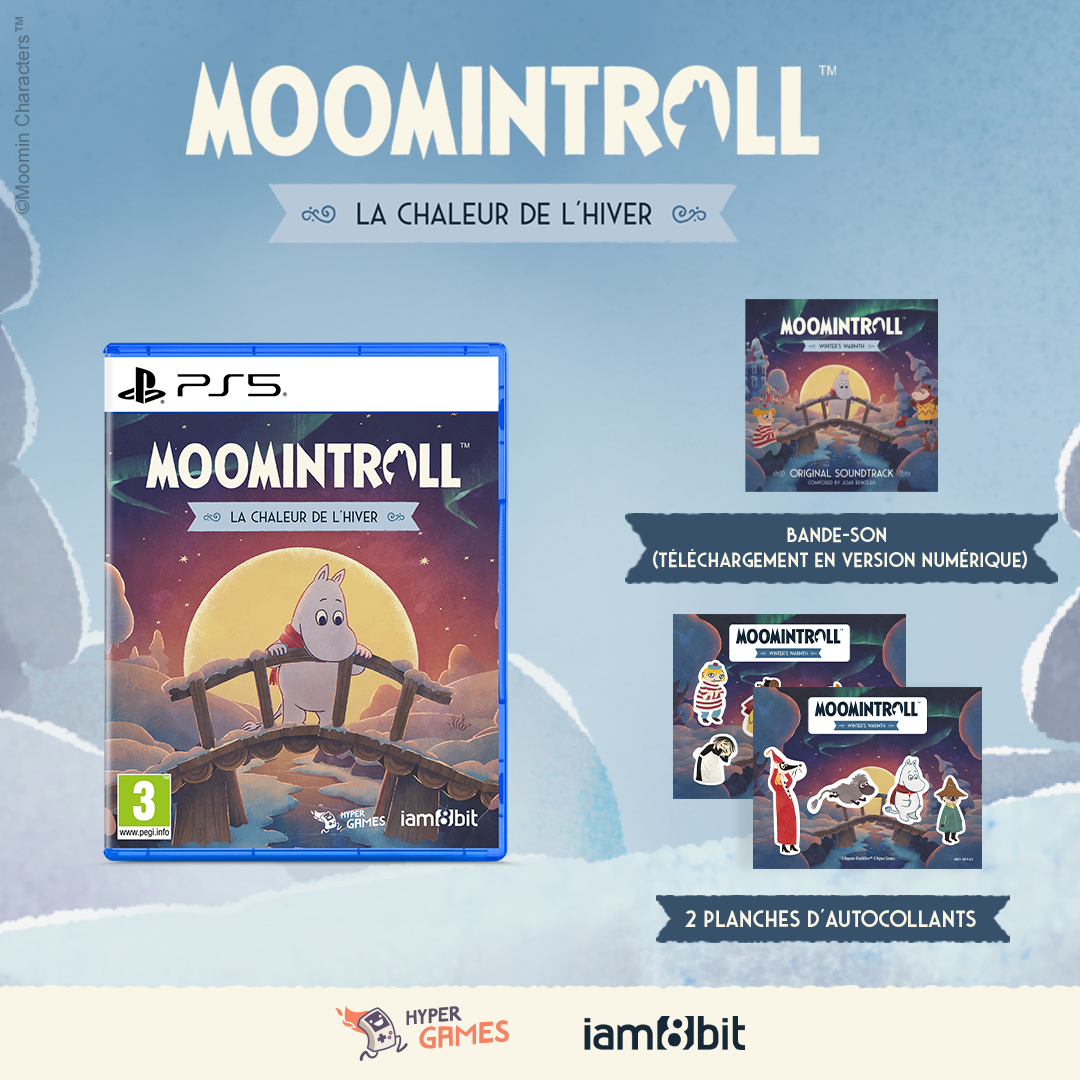 Moomintroll La Chaleur de l'Hiver PS5