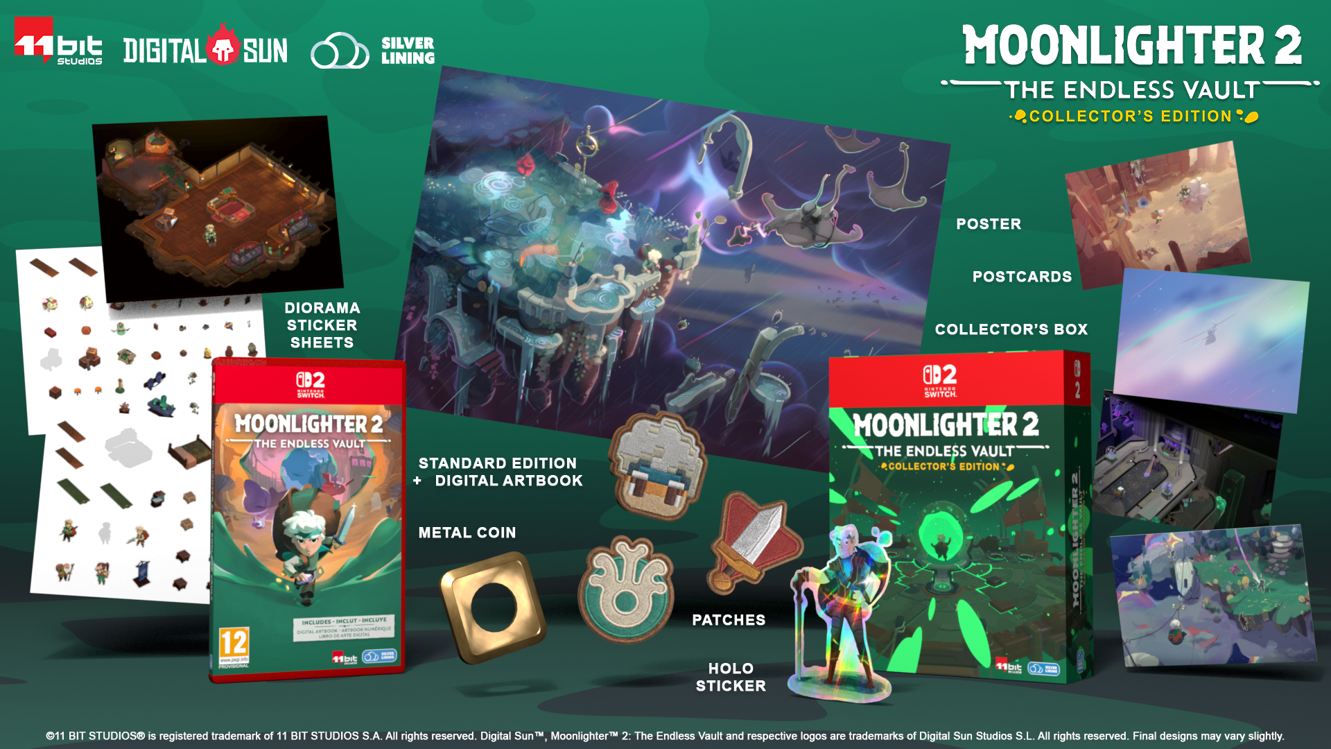 Moonlighter 2 The Endless Vault Collector's Edition Switch 2