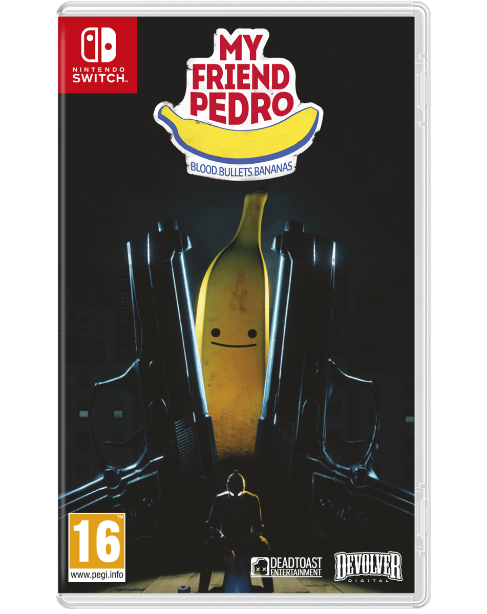 My Friend Pedro Nintendo SWITCH - Jeux Vidéo Physique - Devolver Digital - Shop Just for Games