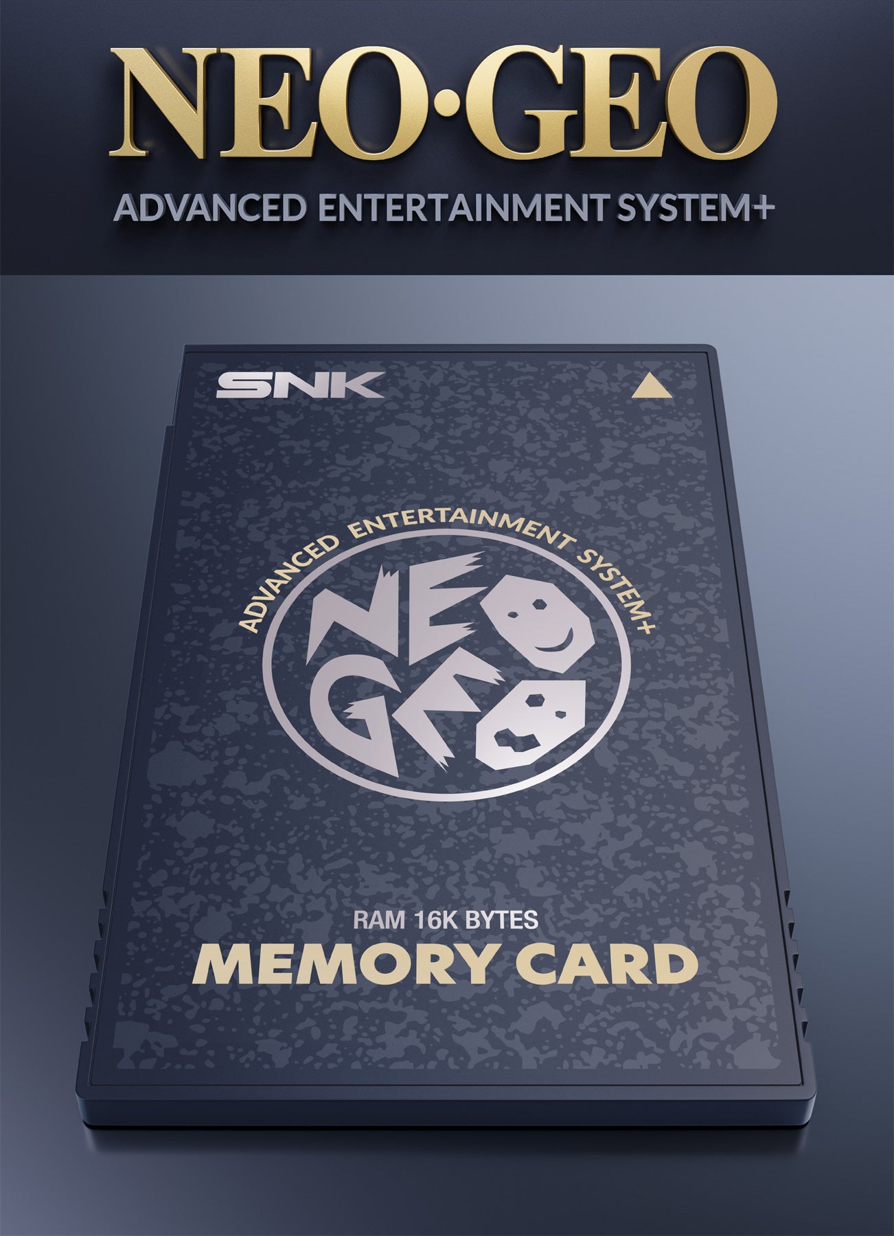 NEO GEO AES+ Memory Card noire