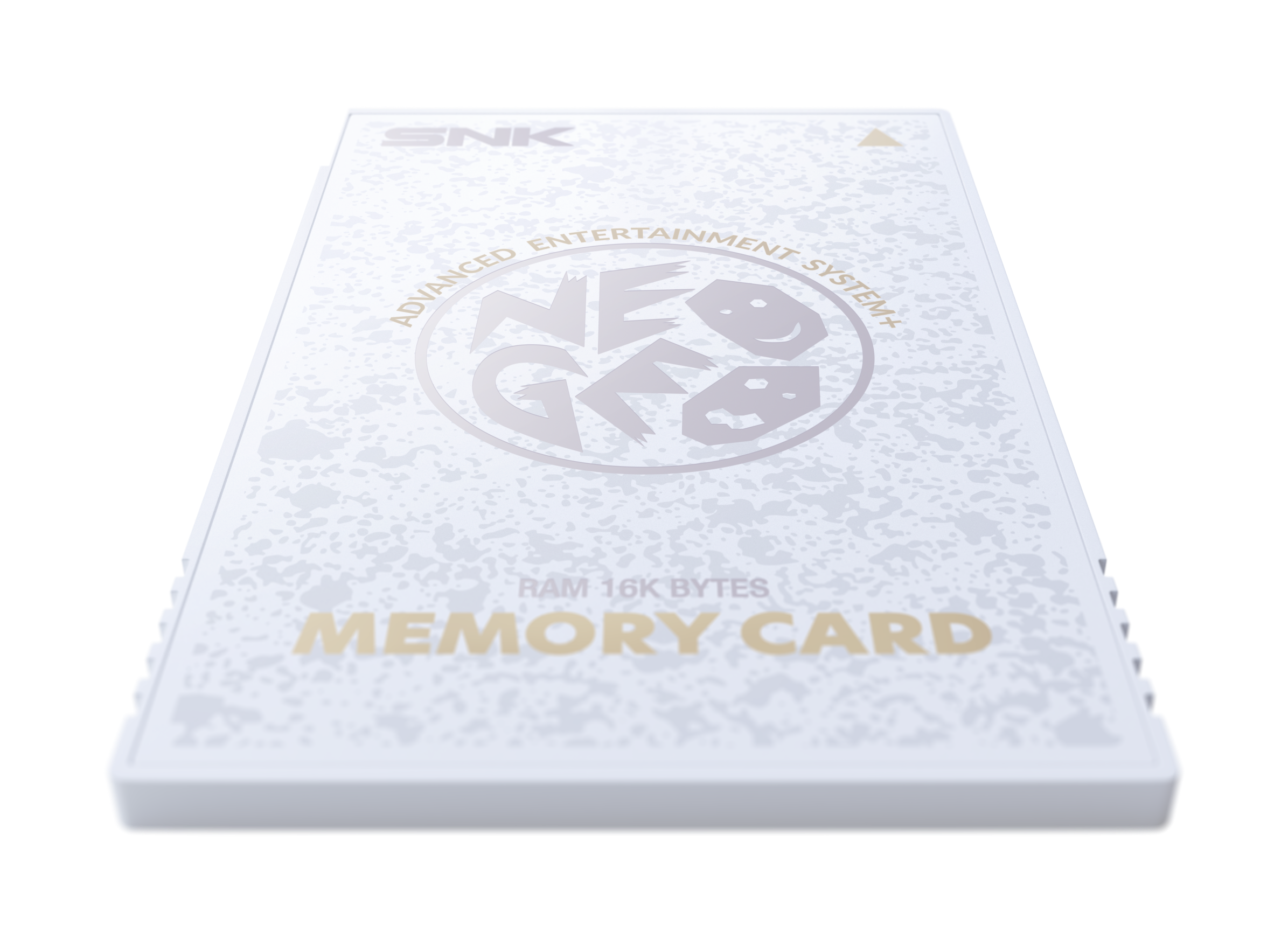 NEO GEO AES+ Memory Card blanche