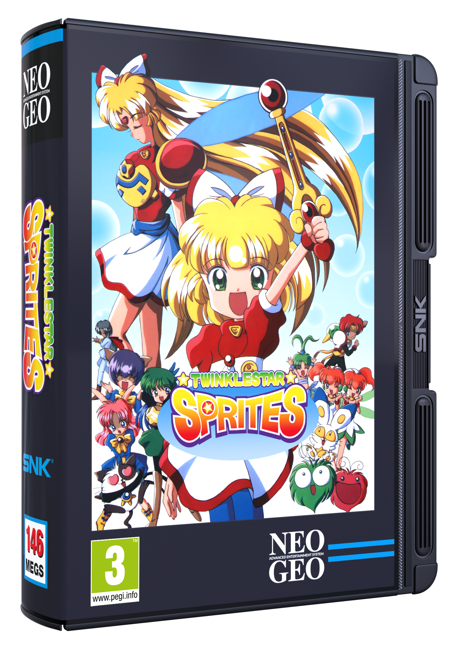 NEO GEO AES+ Cartouche de Jeu Twinkle Star Sprites