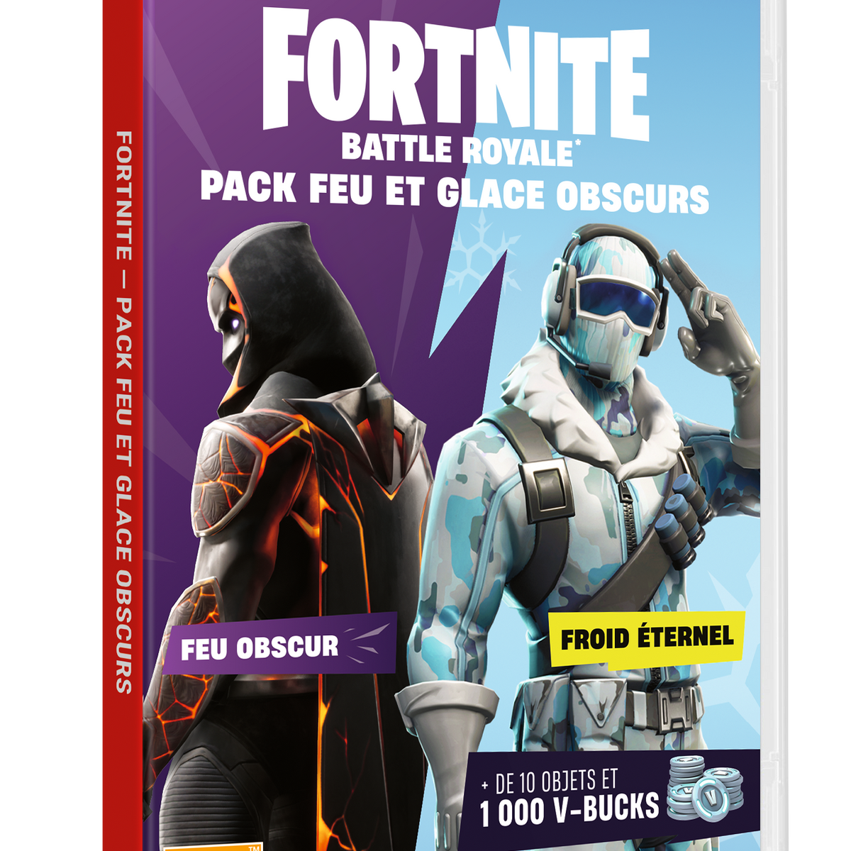 FORTNITE Dark Fire & Ice Pack Nintendo Switch - 1000 V-Bucks inclu