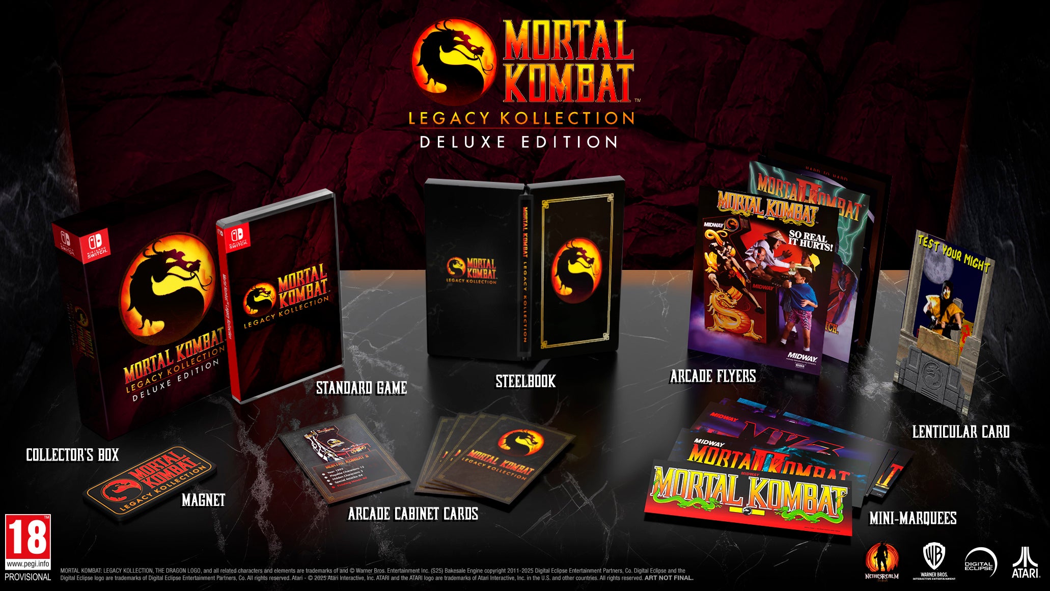 Mortal Kombat Legacy Kollection Deluxe Edition Nintendo Switch
