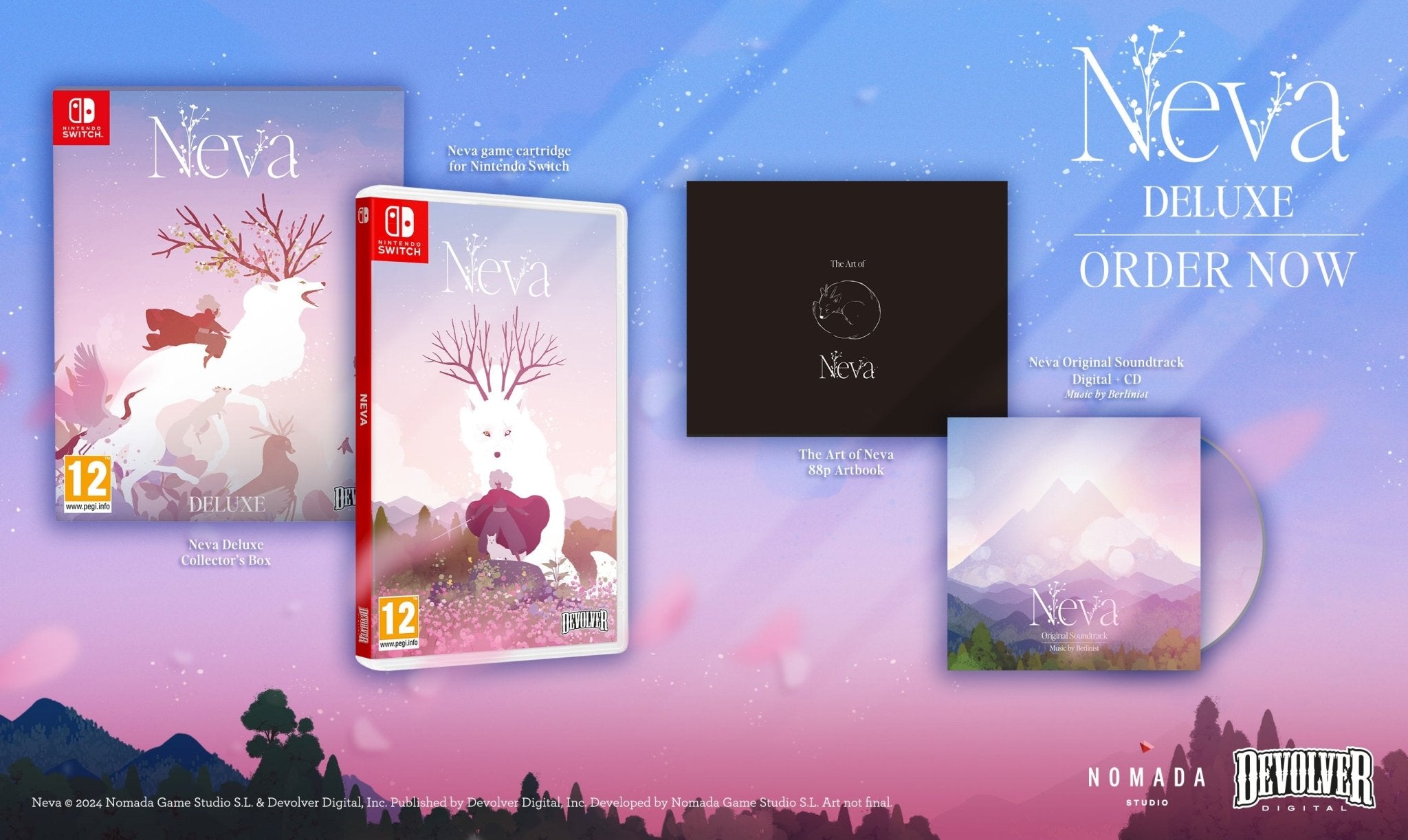 Neva: Devolver Deluxe Nintendo Switch - Jeux Vidéo Physique - Devolver Digital - Shop Just for Games
