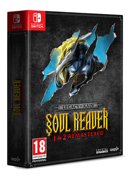 Nintendo Switch Legacy of Kain Soul Reaver 1 & 2 switch NSW-Soul-Reaver-Remastered-