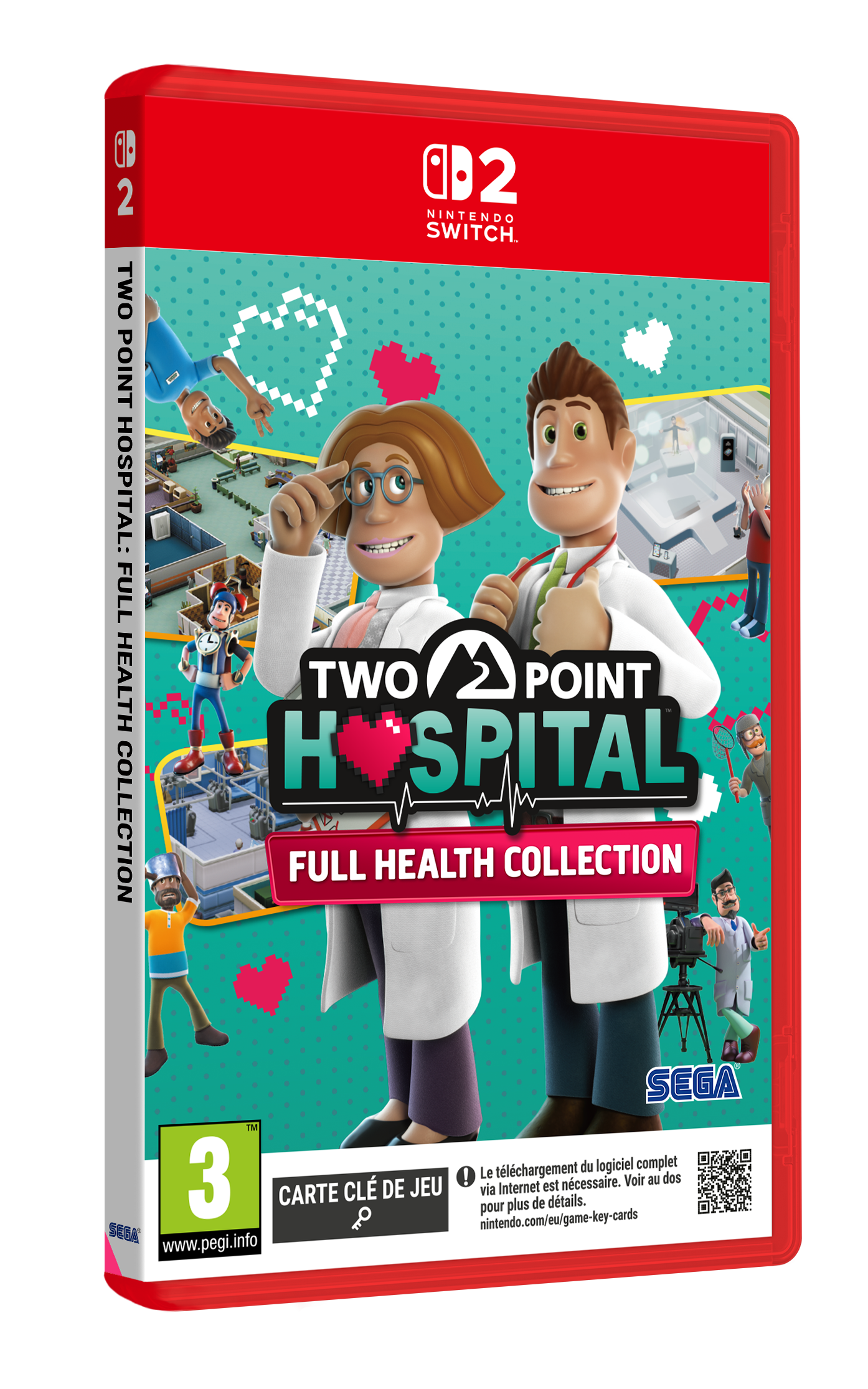 Two Point Hospital Full Health Collection Switch 2
