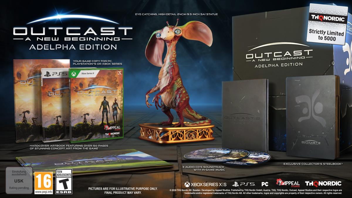 Outcast A New Beginning Adelpha Edition PS5 - Jeux Vidéo Physique - THQ NORDIC GAMES - Shop Just for Games