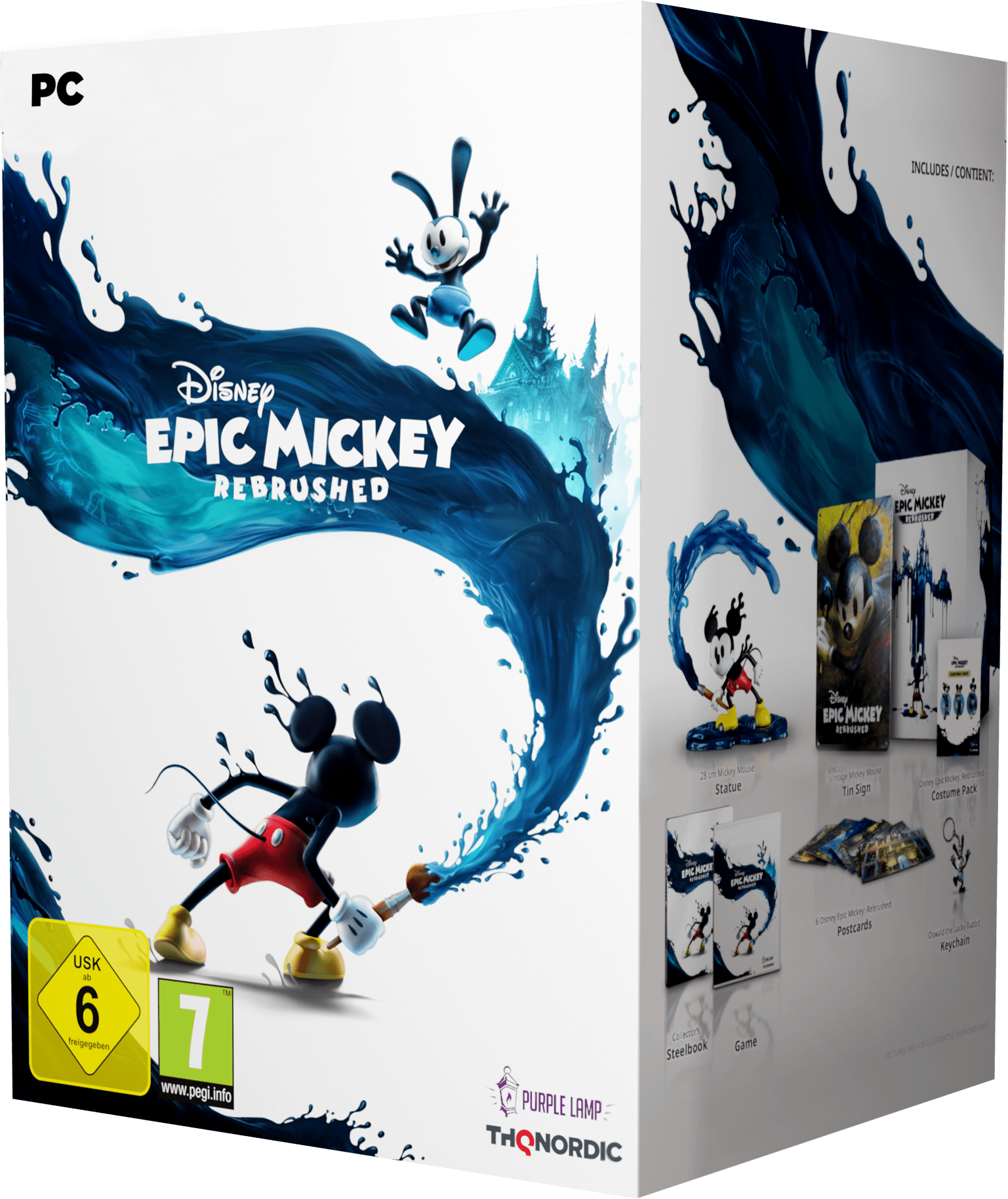 Disney Epic Mickey Rebrushed Collector's Edition PC - Jeux Vidéo Physique - THQ NORDIC GAMES - Shop Just for Games