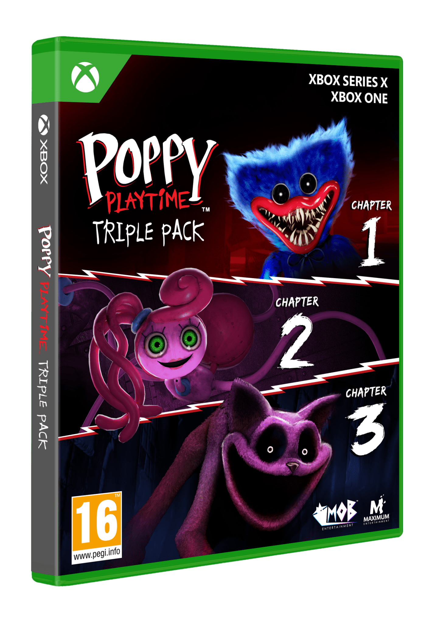 Poppy Playtime Triple Pack Xbox Series X / Xbox One - Jeux Vidéo Physique - Maximum Entertainment - Shop Just for Games