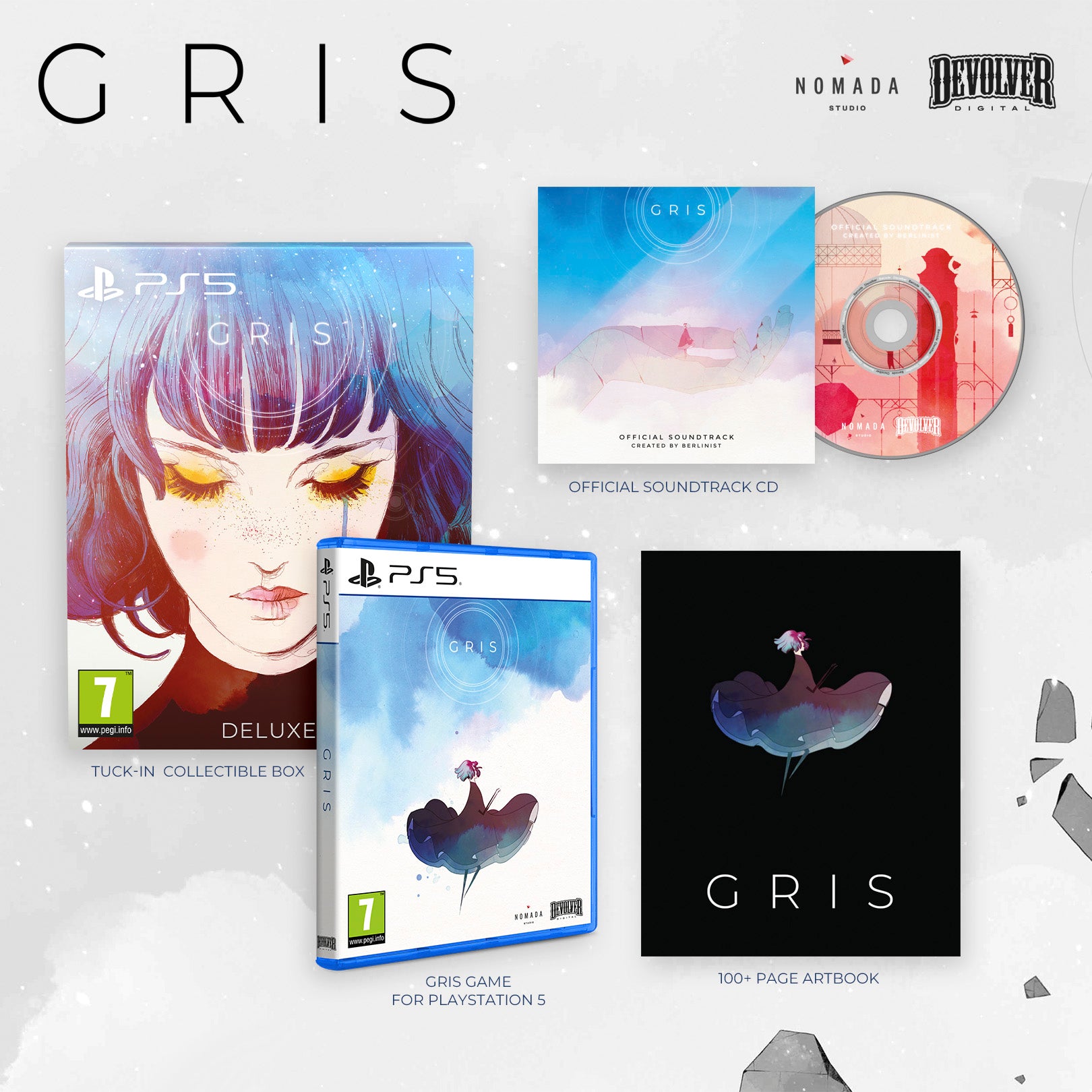 Gris Devolver Deluxe PS5 - Jeux Vidéo Physique - Devolver Digital - Shop Just for Games