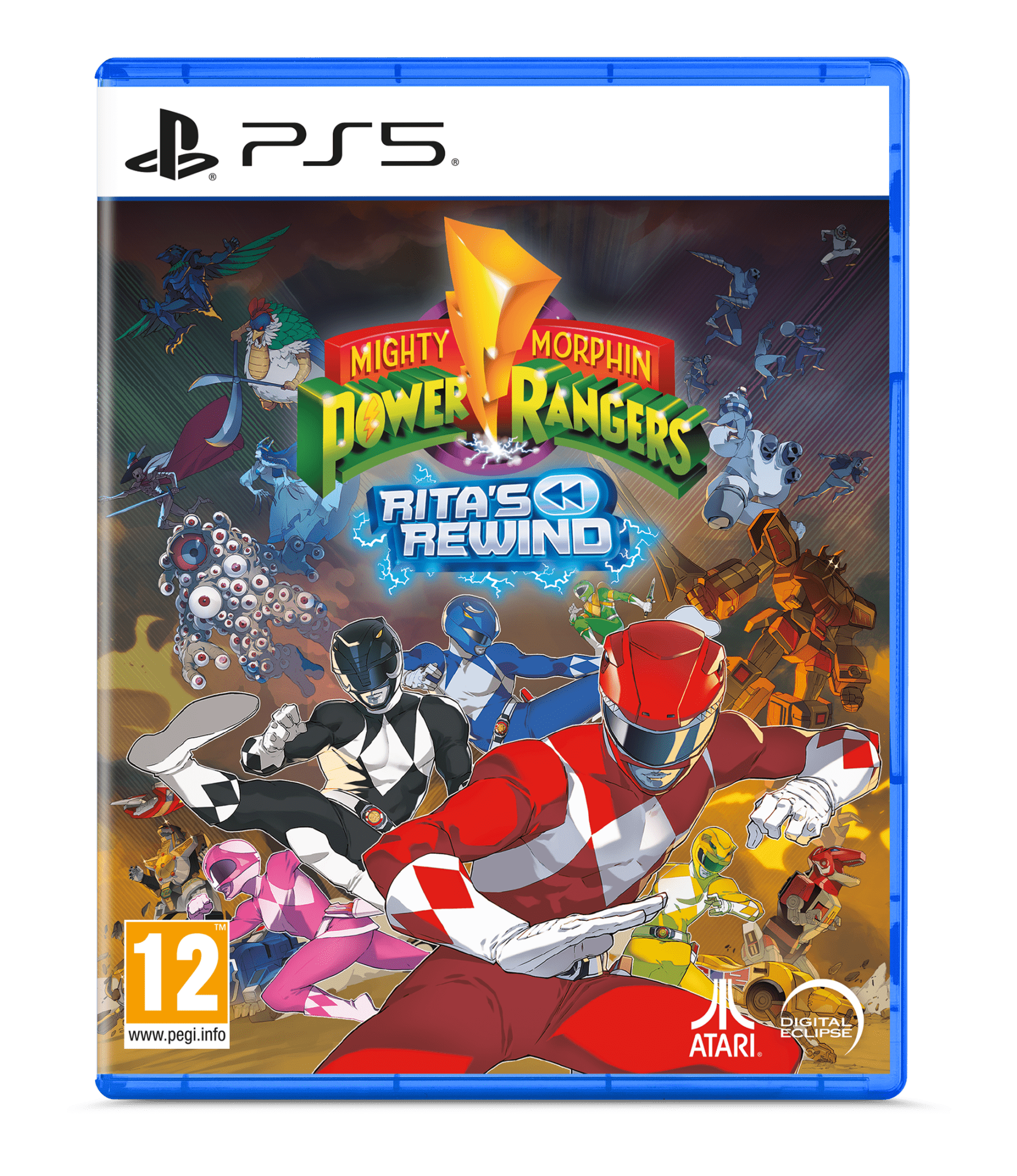 Mighty Morphin Power Rangers Rita's Rewind PS5 - Jeux Vidéo Physique - UIE - Shop Just for Games
