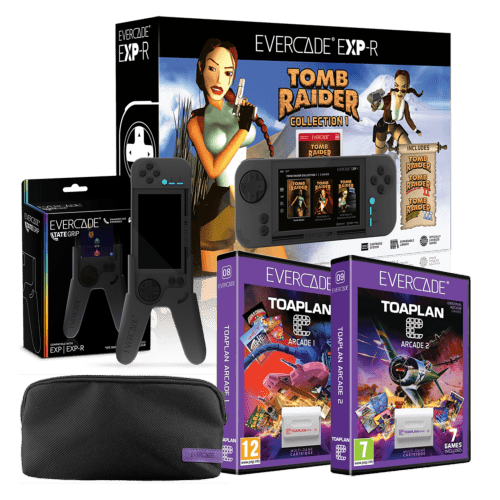 Console Evercade VS-R Bundle Tomb Raider Collection 1 - - Loja de Console Evercade VS-R Bundle Tomb Raider Collection 1 - - Loja de