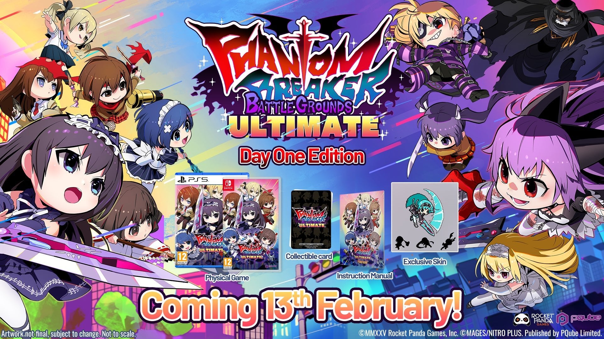 Phantom Breaker Battle Grounds Ultimate Day 1 Edition Nintendo Switch - Jeux Vidéo Physique - PQUBE - Shop Just for Games