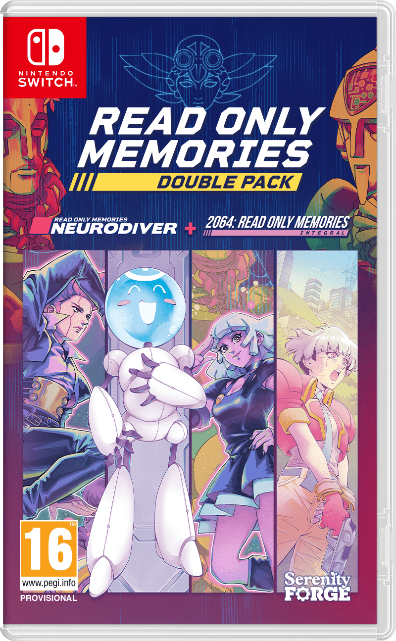 Read Only Memories Double Pack (2064 + Neurodiver) Nintendo Switch - Jeux Vidéo Physique - NUMSKULL - Shop Just for Games