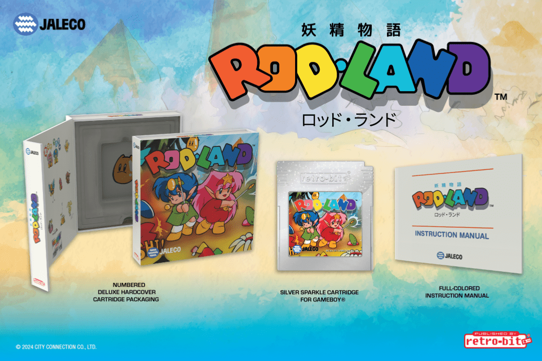 Rod Land Collector’s Edition Cartouche Game Boy - Jeux Vidéo Cartouche - retro - bit - Shop Just for Games