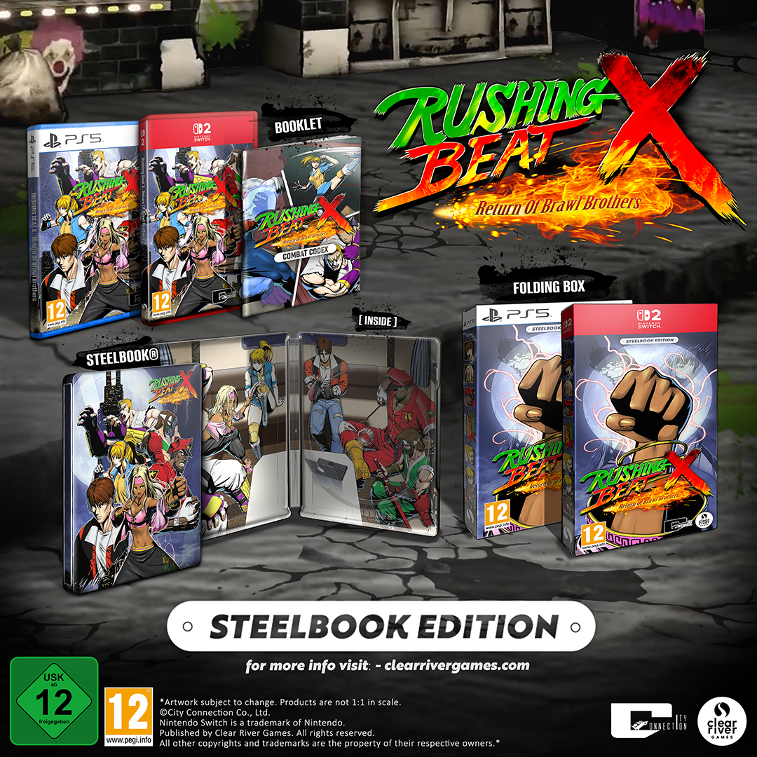 Rushing Beat X: Return of the Brawl Brothers Steelbook Edition SWITCH 2