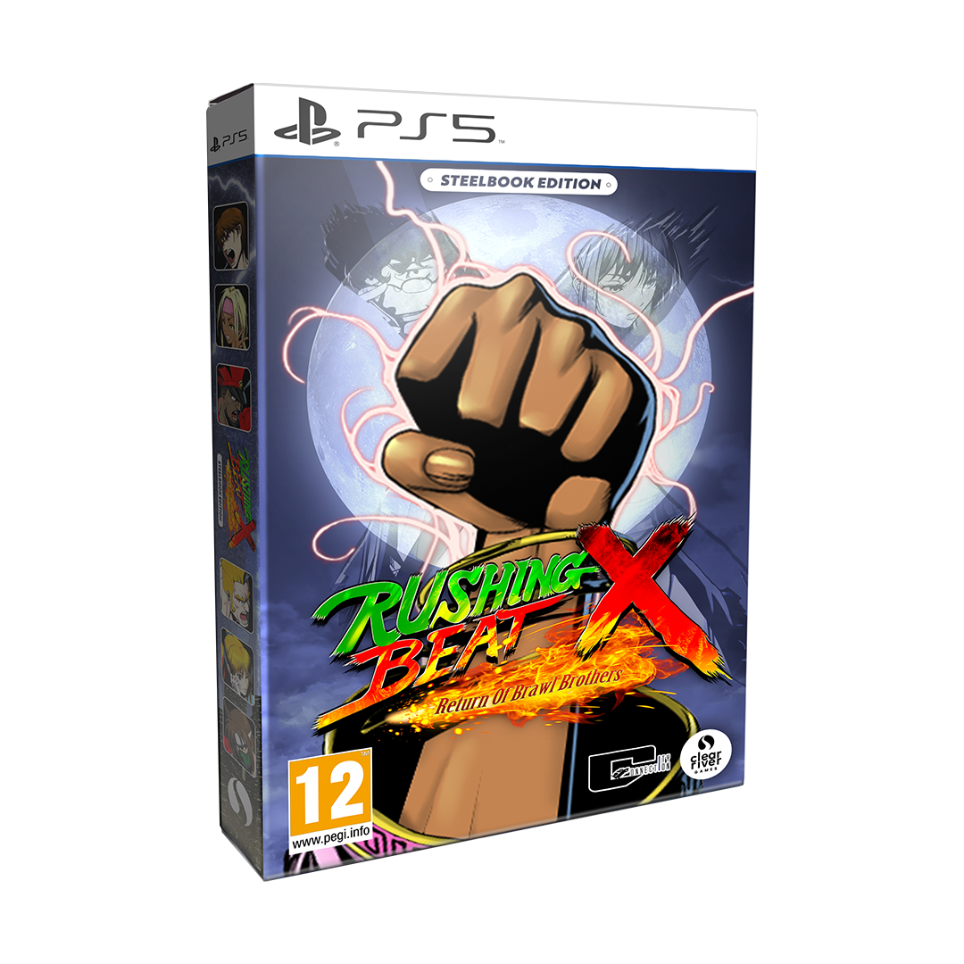 Rushing Beat X: Return of the Brawl Brothers Steelbook Edition PS5