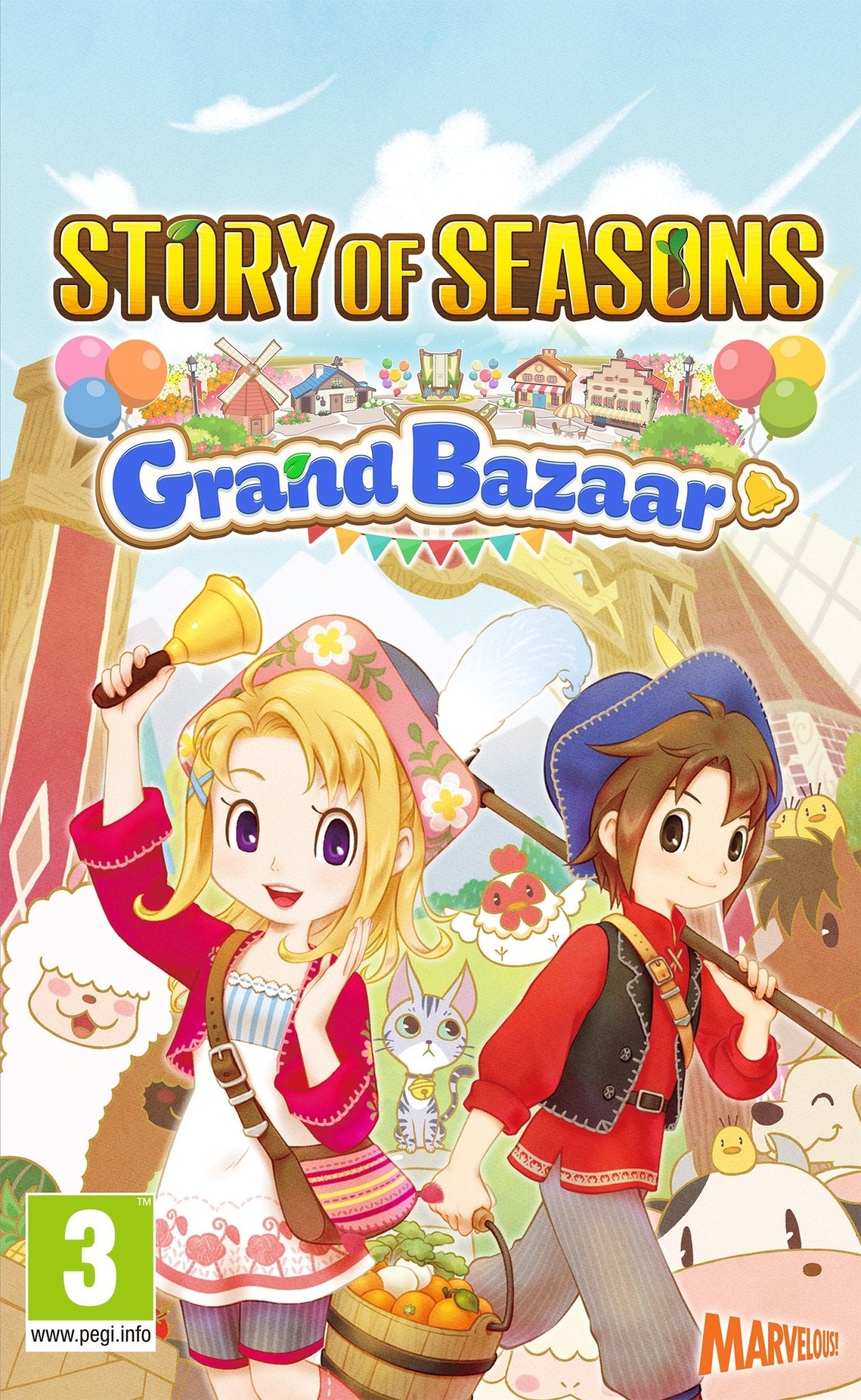 Story Of Seasons: Grand Bazaar SWITCH 2 - Jeux Vidéo Physique - MARVELOUS - Shop Just for Games