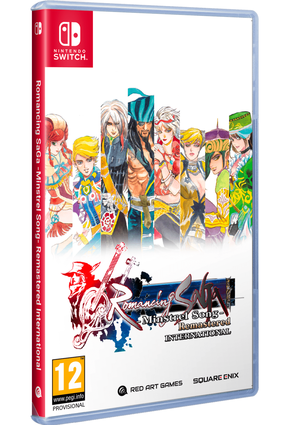 Romancing SaGa Minstrel Song Remastered International Nintendo Switch - Jeux Vidéo Physique - Red Art Games - Shop Just for Games