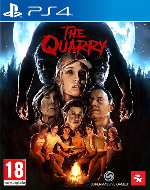 The Quarry PS4 - Jeux Vidéo Physique - TAKE 2 - Shop Just for Games