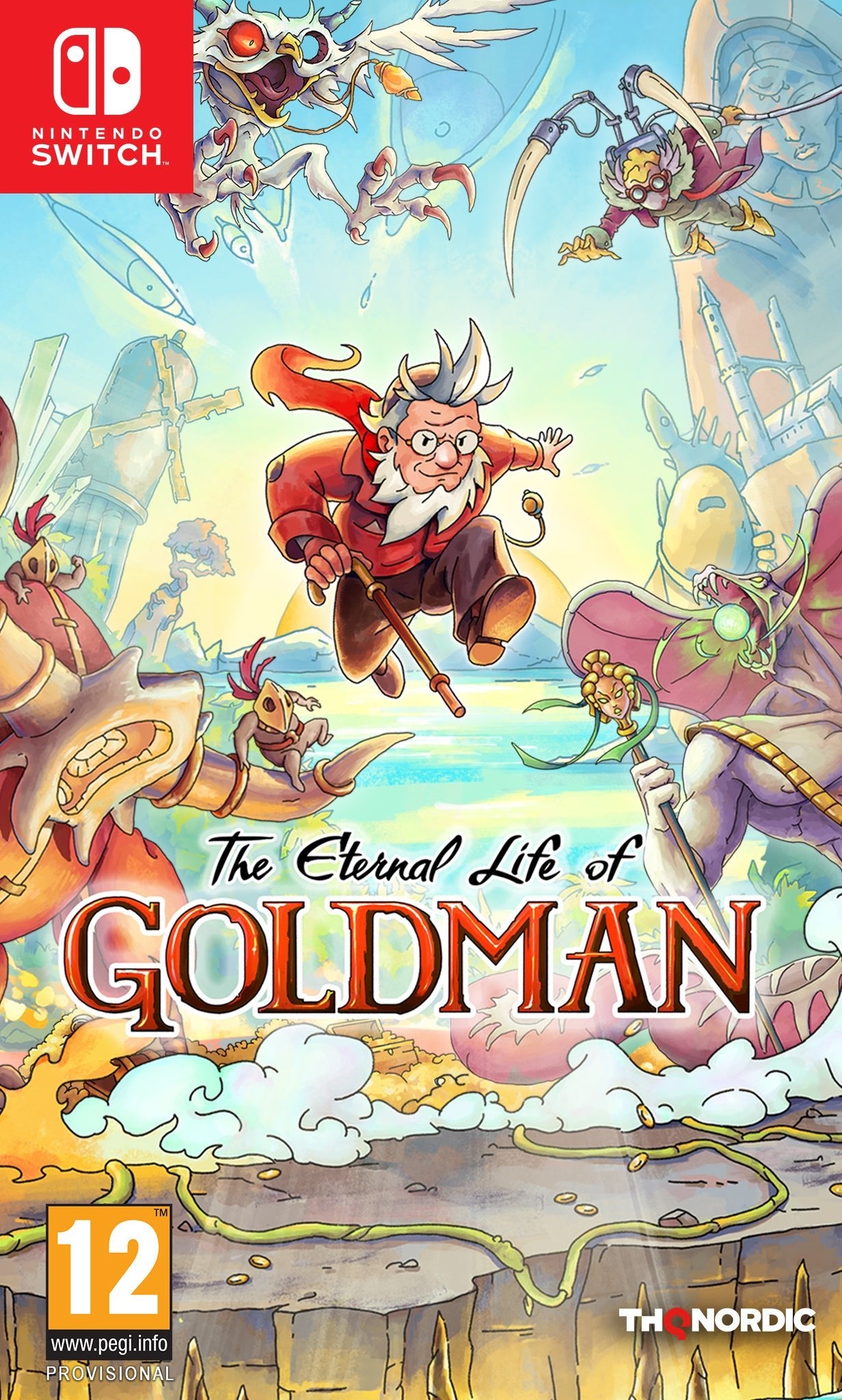 The Eternal Life of Goldman Nintendo Switch - Jeux Vidéo Physique - THQ NORDIC GAMES - Shop Just for Games