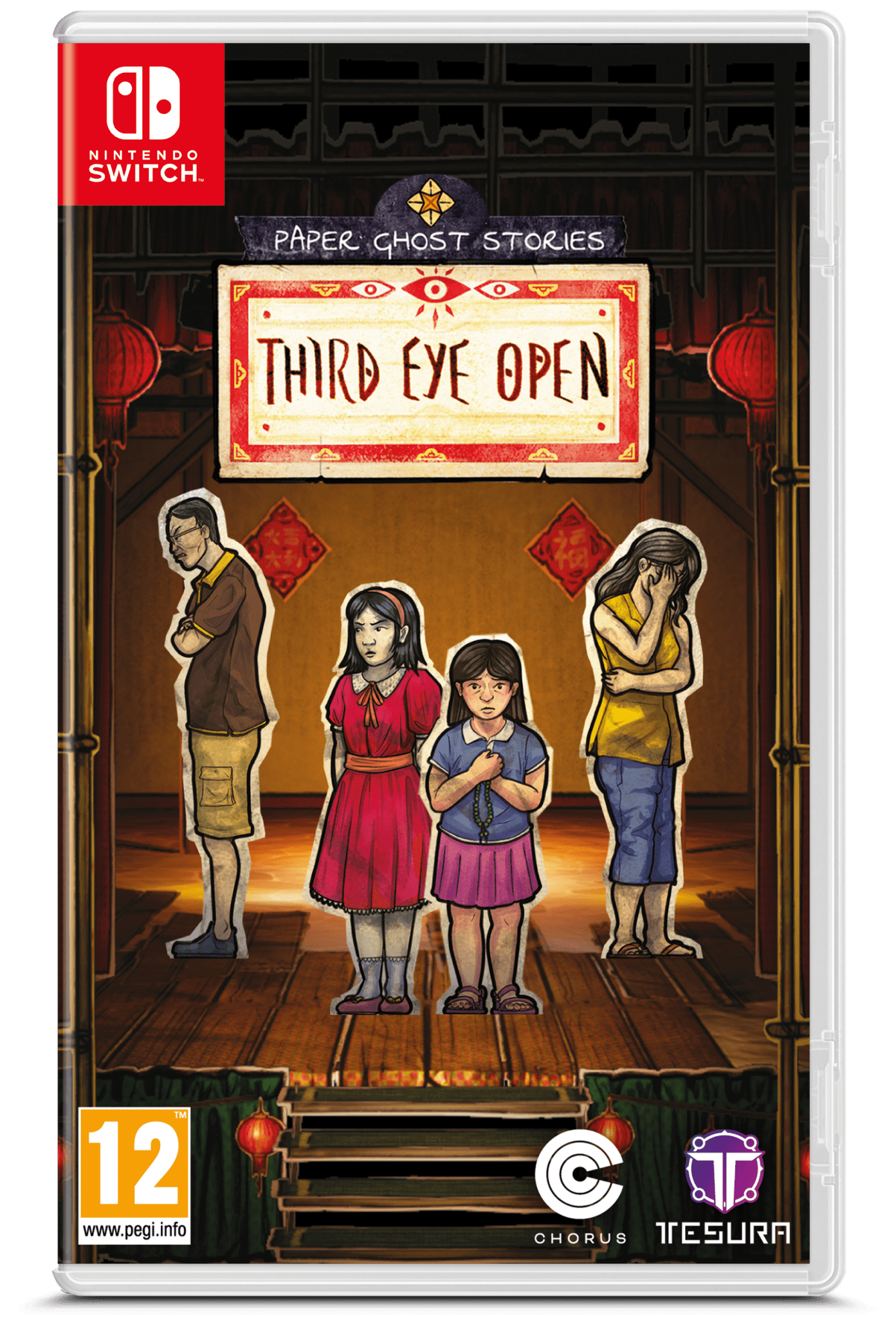 Paper Ghost Stories: Third Eye Open Nintendo Switch - Jeux Vidéo Physique - TESURA - Shop Just for Games