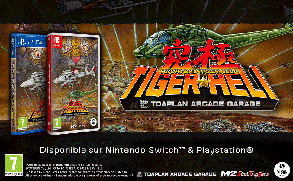 Toaplan Arcade Garage: Kyukyoku Tiger-Heli PS4