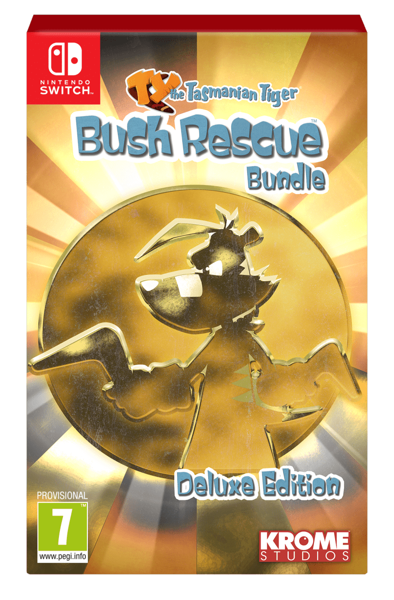 TY the Tasmanian Tiger™ HD Bush Rescue Bundle Deluxe Edition Nintendo Switch - Jeux Vidéo Physique - KROME STUDIOS - Shop Just for Games