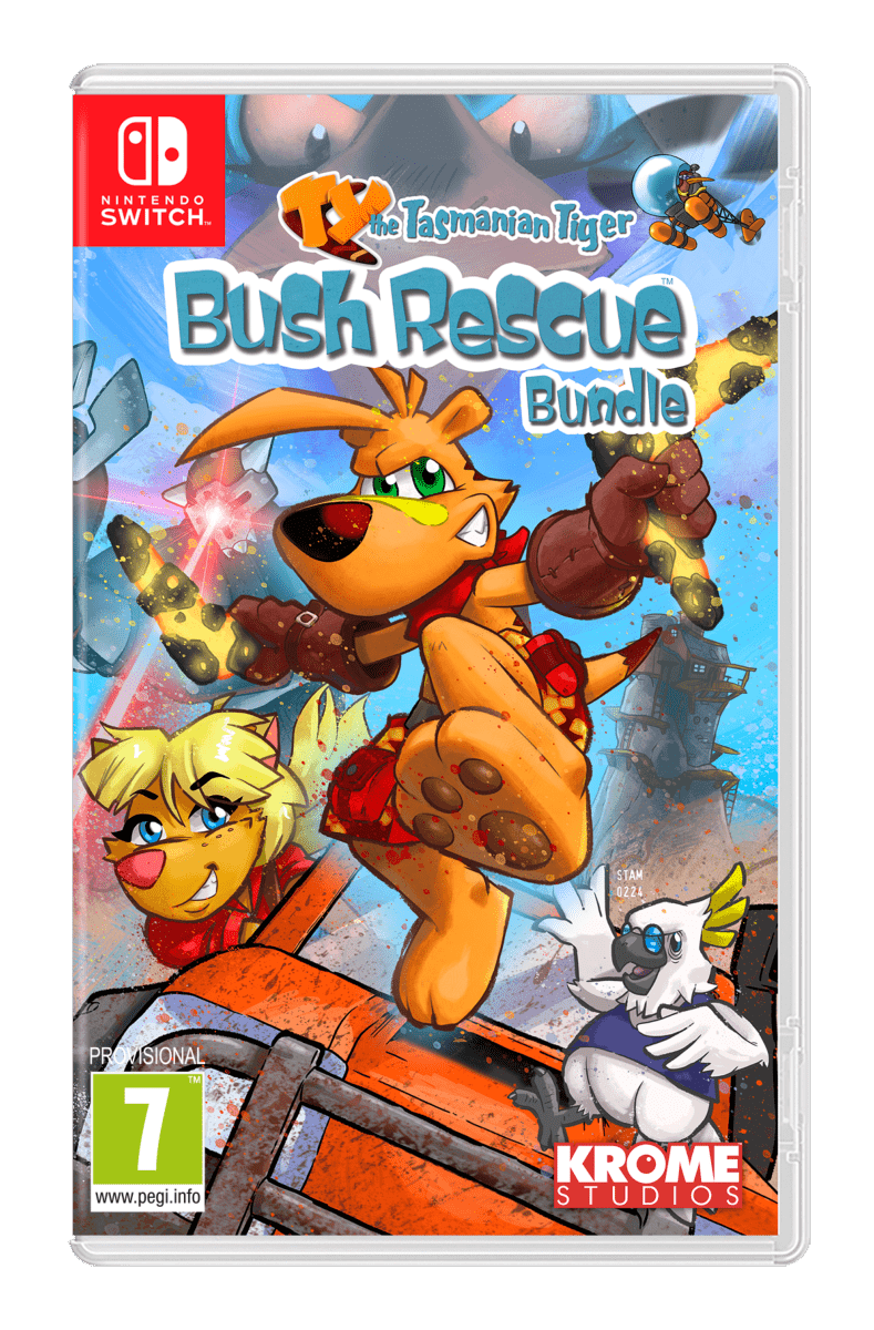 TY the Tasmanian Tiger™ HD Bush Rescue Bundle Nintendo Switch - Jeux Vidéo Physique - KROME STUDIOS - Shop Just for Games