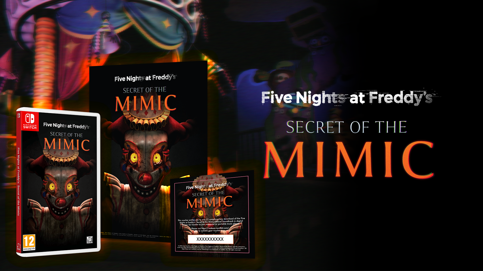 Five Nights at Freddy's Secret of the Mimic Nintendo Switch