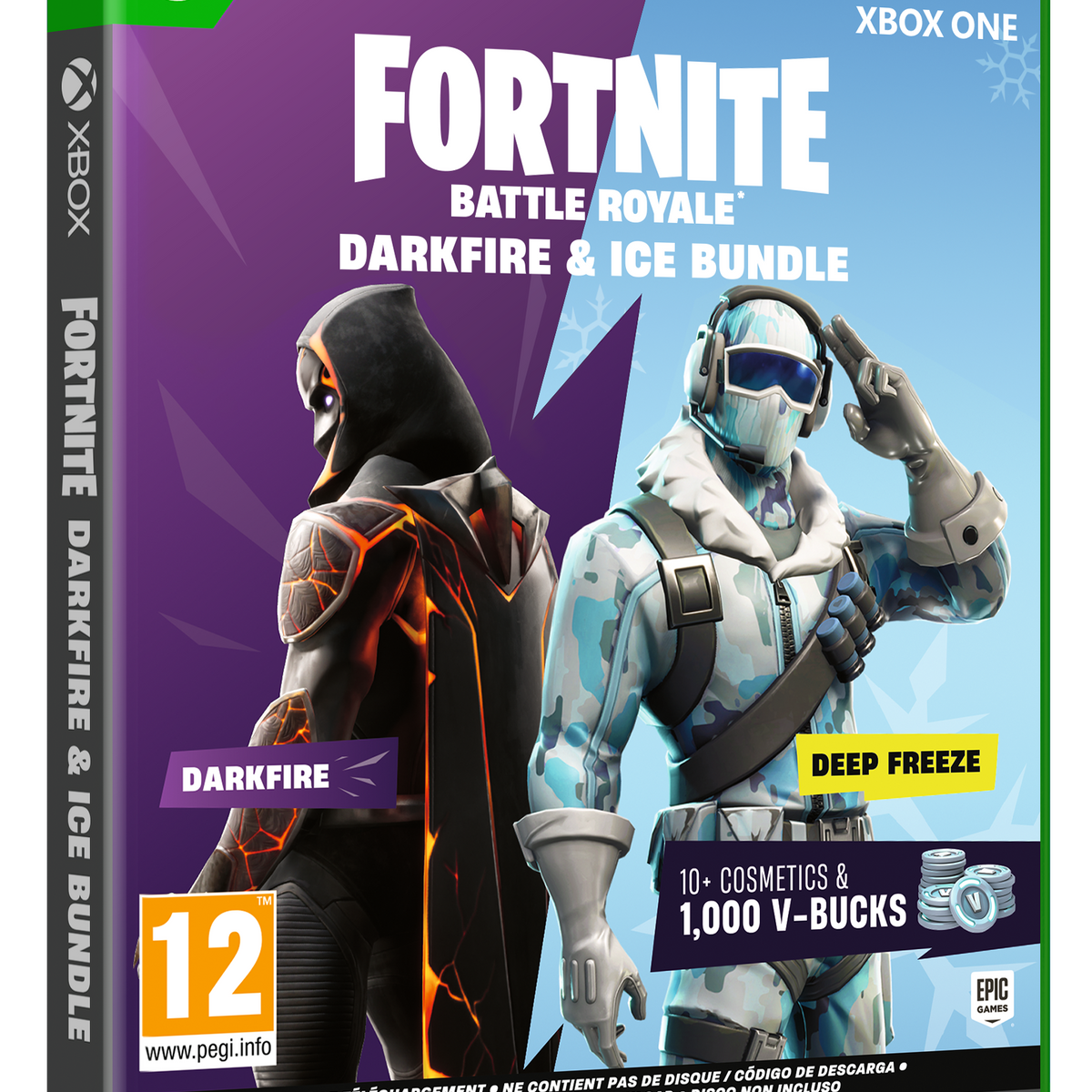 FORTNITE Darkfire & Ice Bundle Xbox Series X / Xbox One - 1000 V-B