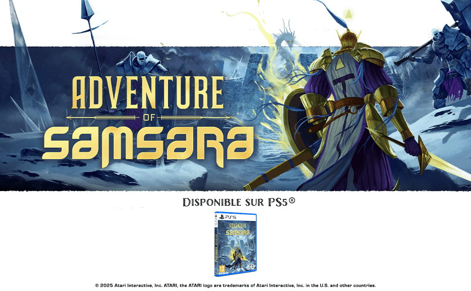 Adventure of Samsara PS5 - Jeux Vidéo Physique - Clear River Games - Shop Just for Games