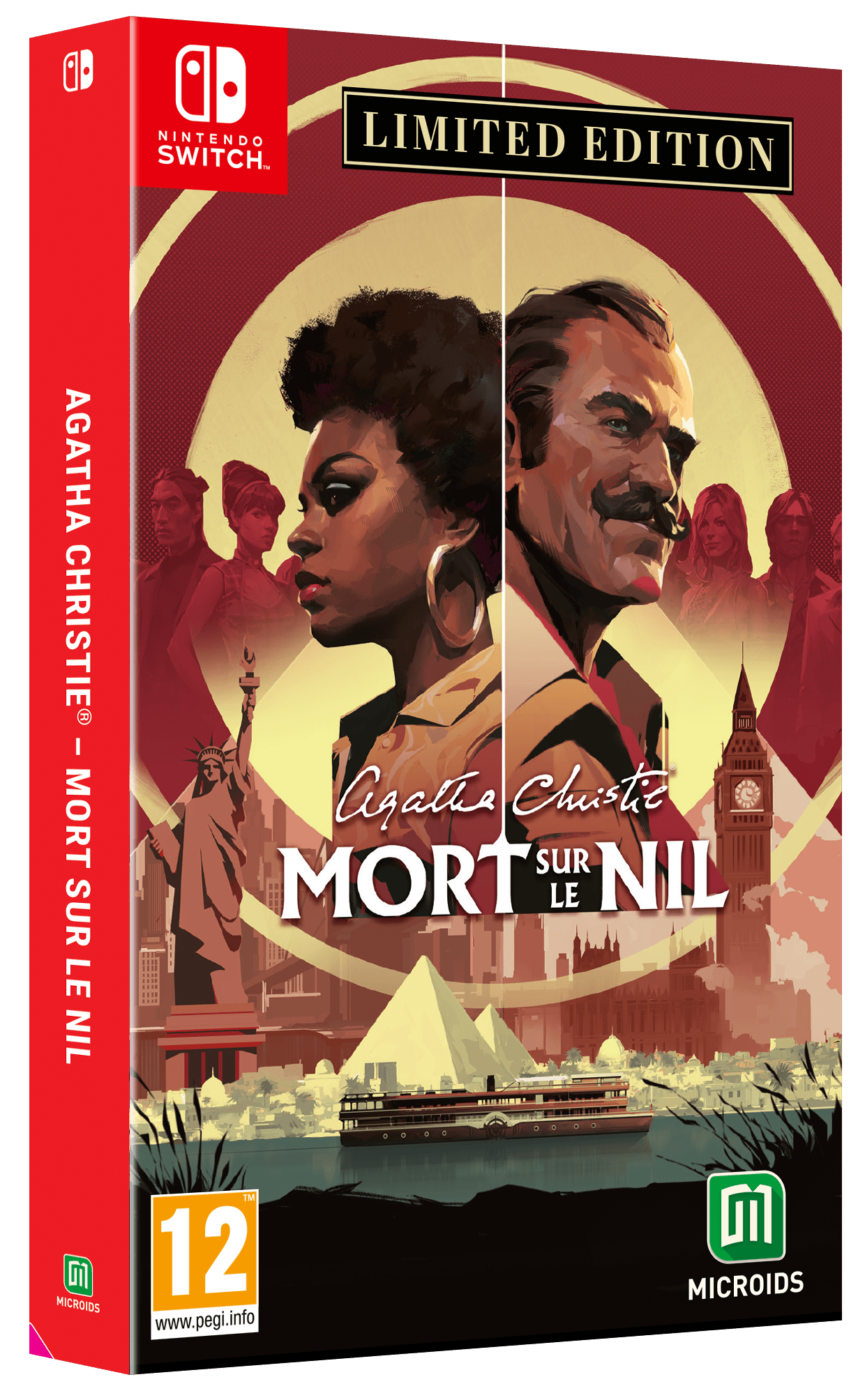 Agatha Christie - Mort sur le Nil Limited Edition Nintendo Switch - Jeux Vidéo Physique - MICROIDS - Shop Just for Games