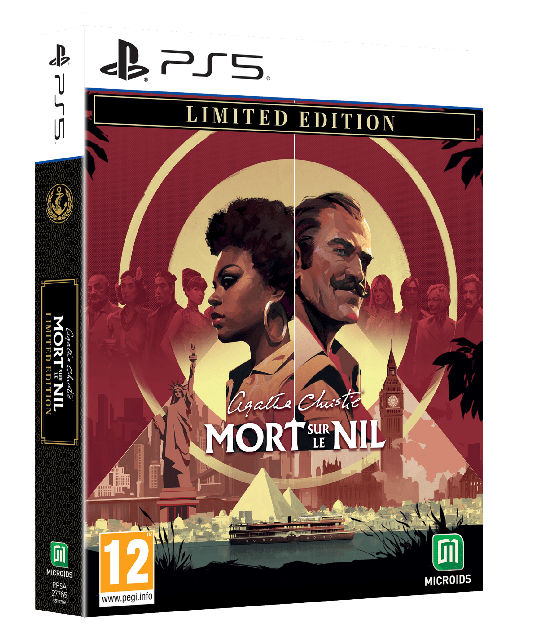 Agatha Christie - Mort sur le Nil Limited Edition PS5 - Jeux Vidéo Physique - MICROIDS - Shop Just for Games