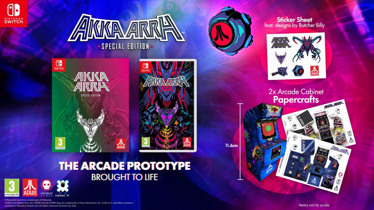 Akka Arrh Special Edition Nintendo SWITCH - Jeux Vidéo Physique - NUMSKULL - Shop Just for Games