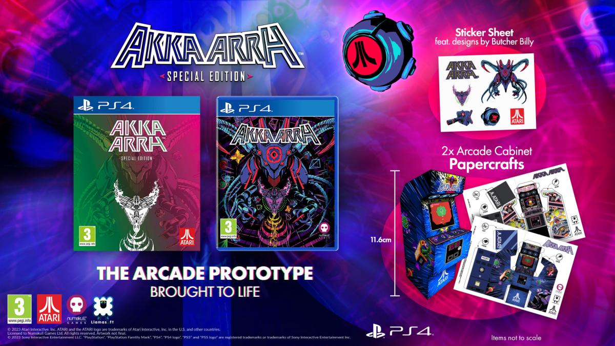 Akka Arrh Special Edition PS4 - Jeux Vidéo Physique - NUMSKULL - Shop Just for Games