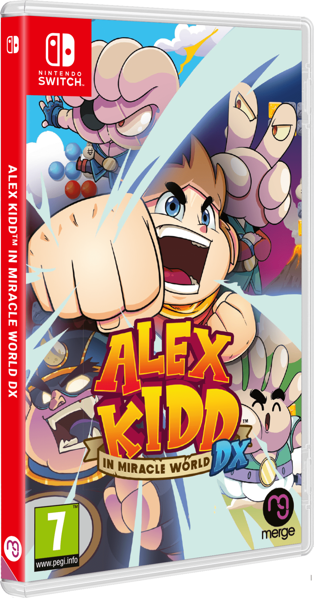 Alex Kidd in Miracle World DX Nintendo Switch - Jeux Vidéo Physique - MERGE - Shop Just for Games