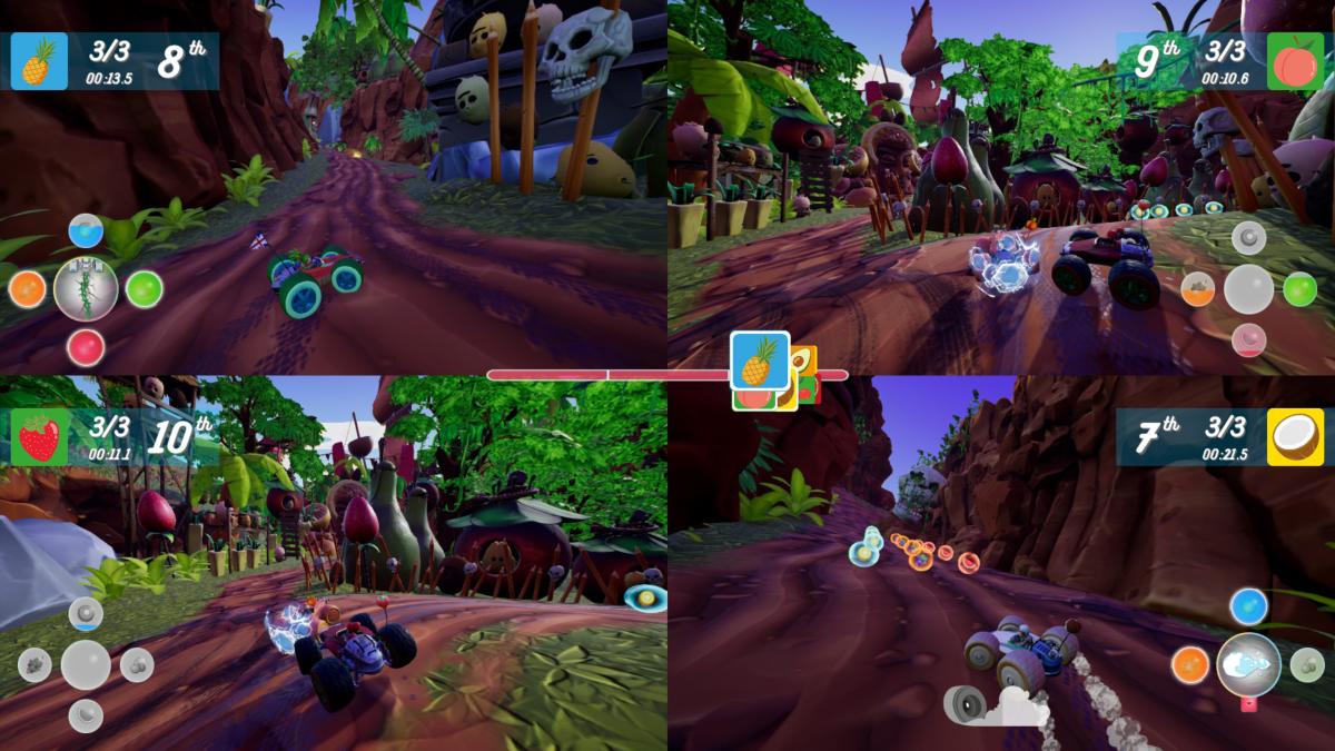 All Star Fruit Racing Nintendo SWITCH (Code de téléchargement) - Jeux Vidéo Code de Téléchargement - PQUBE - Shop Just for Games