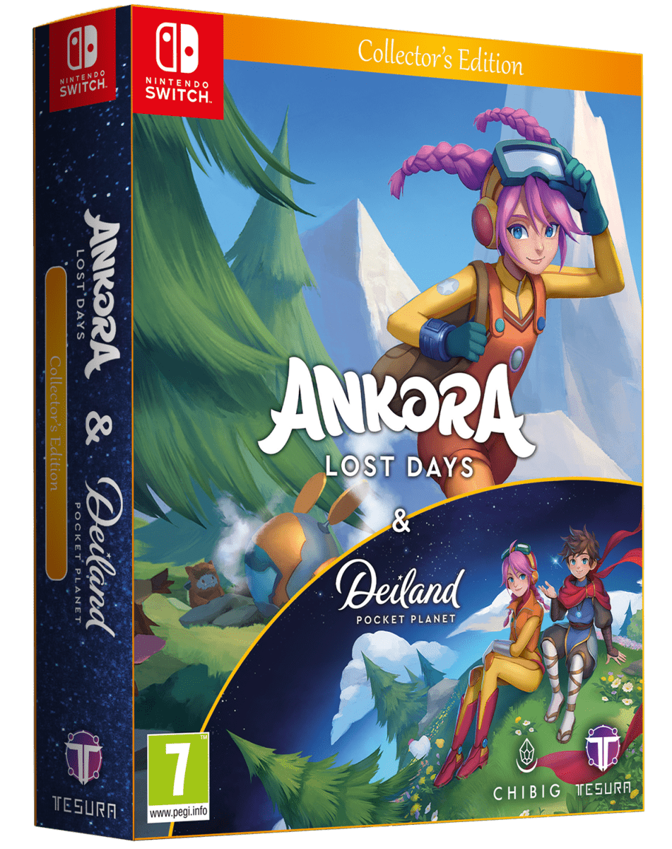 Ankora Lost Days & Deiland Pocket Planet Collector Nintendo SWITCH - Jeux Vidéo Physique - TESURA - Shop Just for Games