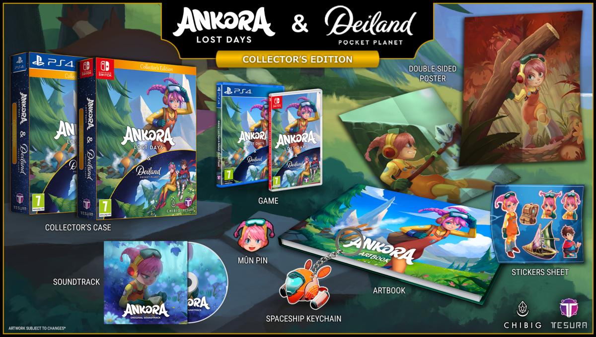 Ankora Lost Days & Deiland Pocket Planet Collector Nintendo SWITCH - Jeux Vidéo Physique - TESURA - Shop Just for Games