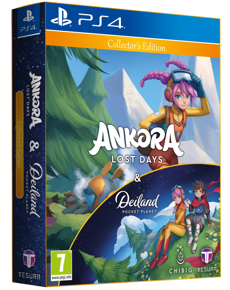 Ankora Lost Days & Deiland Pocket Planet Collector PS4 - Jeux Vidéo Physique - TESURA - Shop Just for Games