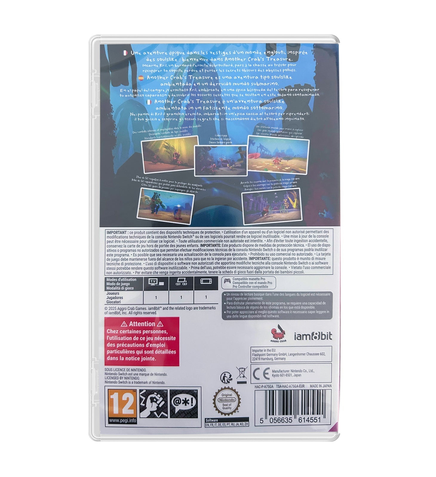 Another Crab's Treasure Nintendo Switch