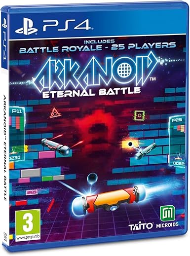 Arkanoid Eternal Battle PS4 - Jeux Vidéo Physique - MICROIDS - Shop Just for Games