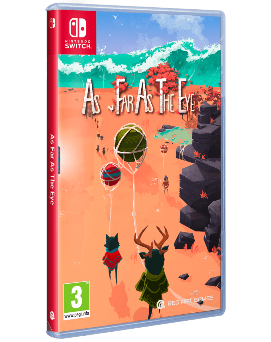 As Far as the Eye Nintendo SWITCH - Jeux Vidéo Physique - Red Art Games - Shop Just for Games