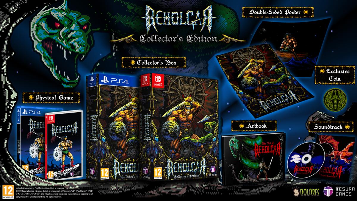 Beholgar Collector's Edition Nintendo SWITCH - Jeux Vidéo Physique - TESURA - Shop Just for Games