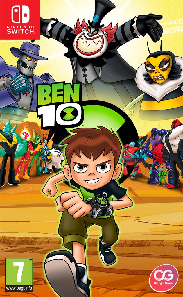 Ben 10 SWITCH - Jeux Vidéo Physique - Outright Games - Shop Just for Games