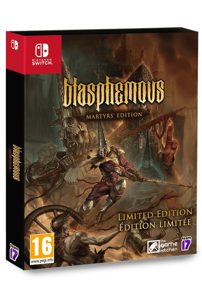 新品未使用 Switch Blasphemous 北米版 Blasphemous Martyr's Edition Nintendo Switch