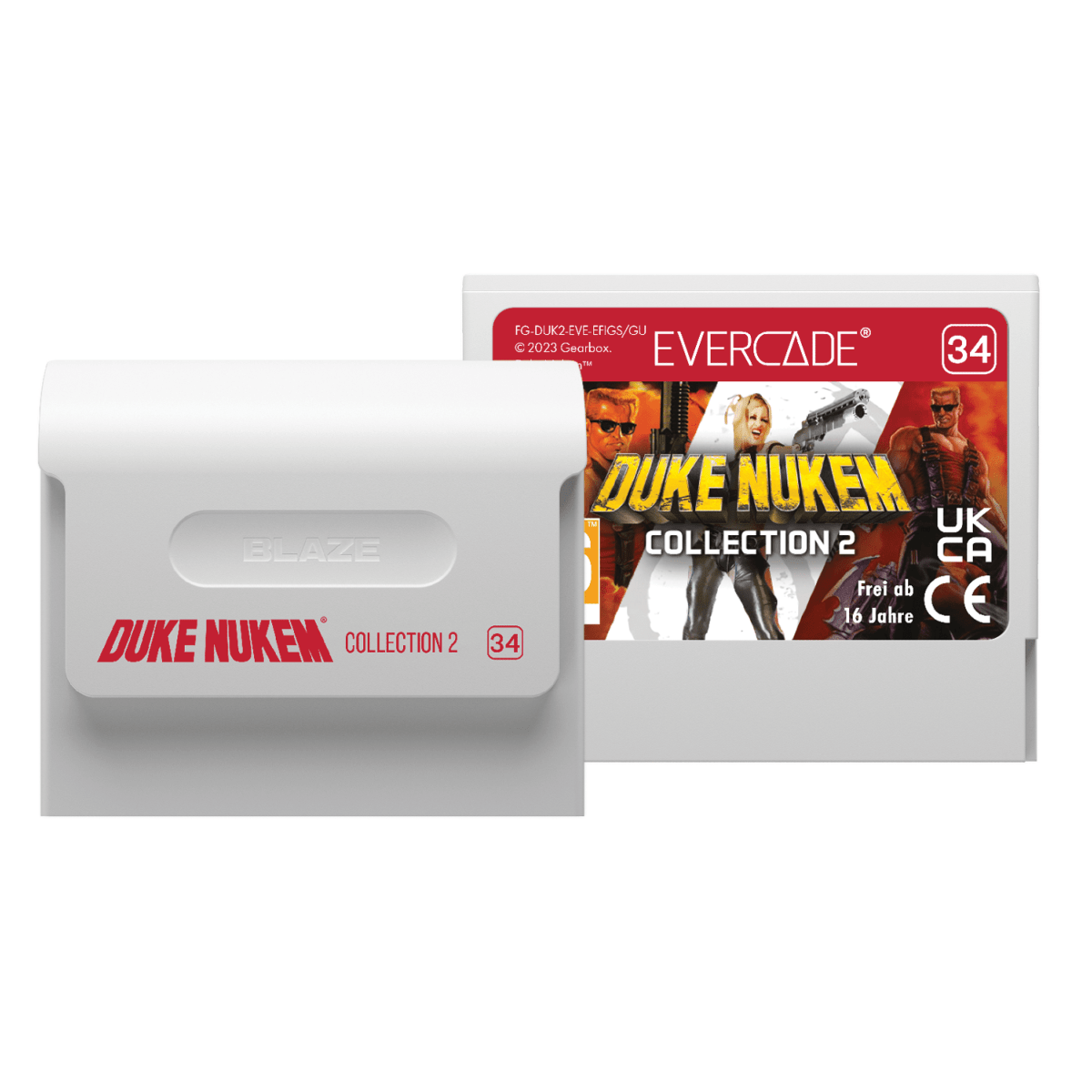 Blaze Evercade – Duke Nukem Collection 2 - Cartouche Evercade N°34 - Jeux Rétro - Evercade - Shop Just for Games