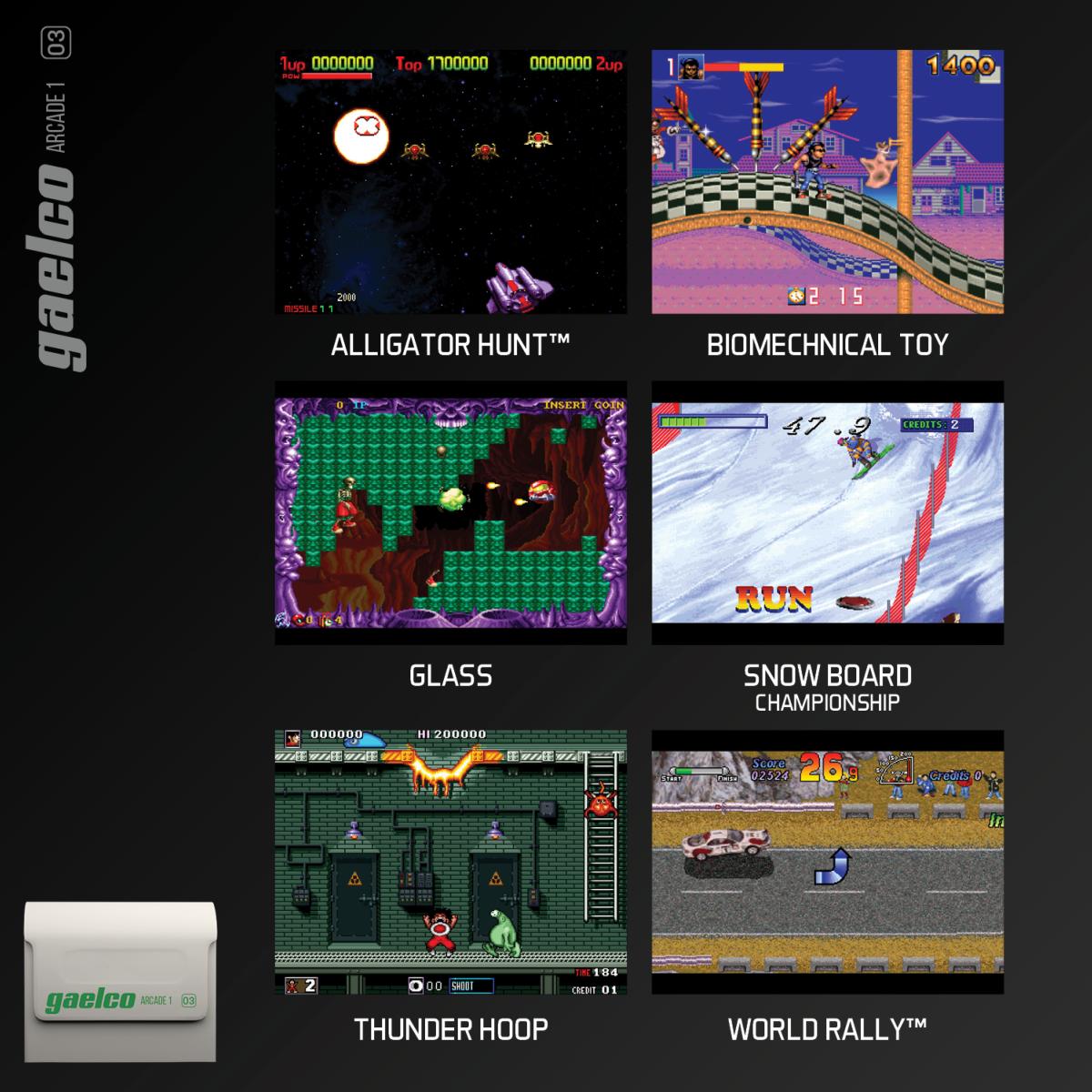 Blaze Evercade - Gaelco Arcade Collection 1 - Cartouche Arcade n°3 - Jeux Rétro - Evercade - Shop Just for Games
